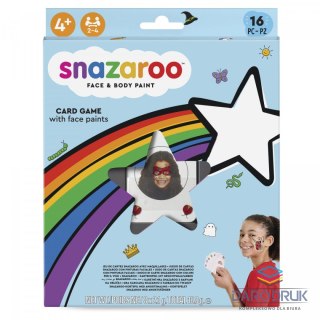 Snazaroo Farby do twarzy zestaw gra karciana Snazaroo (1172236)