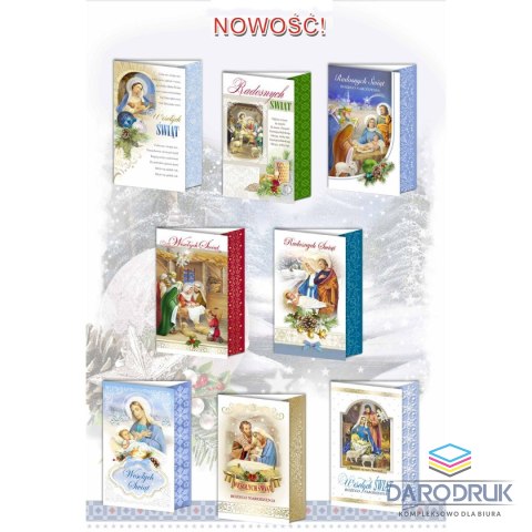 Top Graphic Kartka składana B6 Boże Narodzenie Top Graphic (5907786927277)