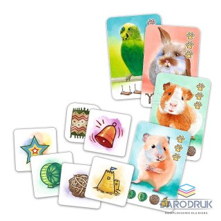 Trefl Gra pamięciowa Pets & Friends Trefl (02443)