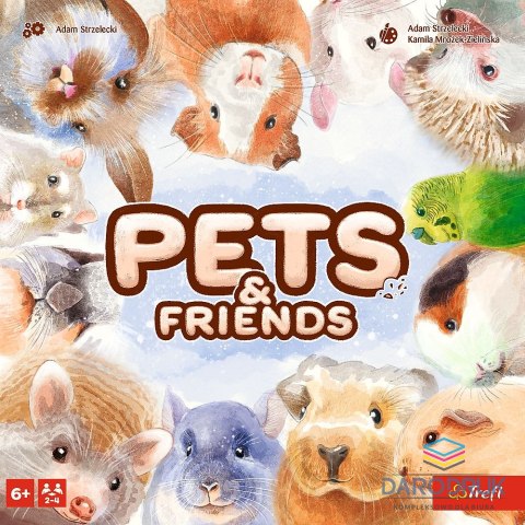 Trefl Gra pamięciowa Pets & Friends Trefl (02443)