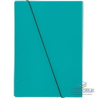 VauPe Teczka kartonowa na gumkę Medium 1A A4 turkusowy 700g VauPe (307/05)