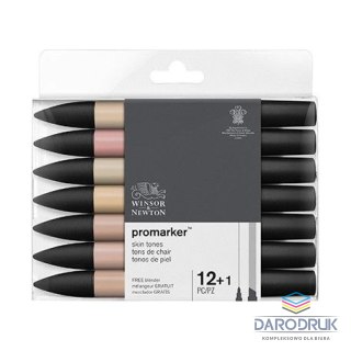 Winsor Marker specjalistyczny zestaw 12+1 skin tones Winsor (0290172)