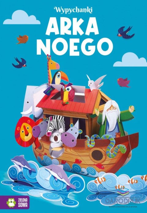 Zielona Sowa Książeczka edukacyjna Wypychanki. Pojazdy Zielona Sowa