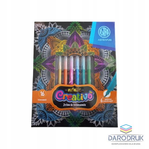 Astra Fun Zestaw plastyczny do kolorowania Mandala art Astra Fun (601024003)