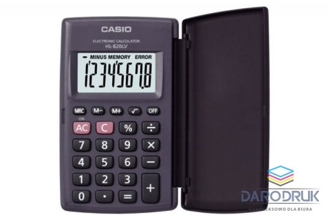 Casio Kalkulator naukowy kieszonkowy Casio (HL-820LV-B)