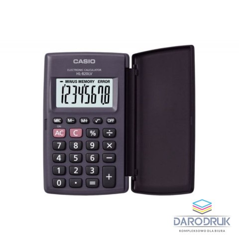 Casio Kalkulator naukowy kieszonkowy Casio (HL-820LV-B)