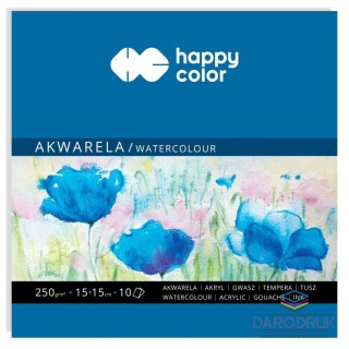 Happy Color Blok artystyczny młody artysta 250g 10k [mm:] 150x150 Happy Color (HA 3725 1515-A10)