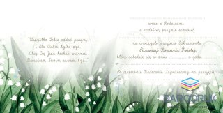 Henry Zaproszenie KW Komunia KONWALIE Henry (5905701485499)