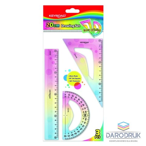 Keyroad Komplet geometryczny 3 el. Keyroad (KR972402)