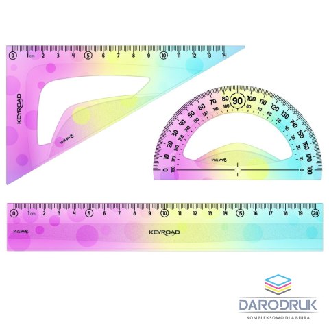 Keyroad Komplet geometryczny 3 el. Keyroad (KR972402)