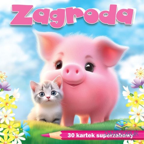 Kolorowanka Zagroda 3D