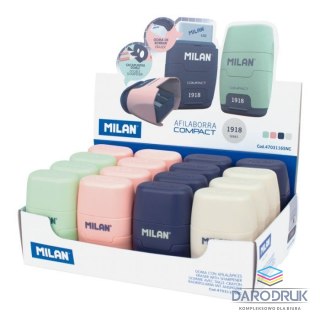 Milan Temperówko-gumka Compact Milan (4703116SNC)