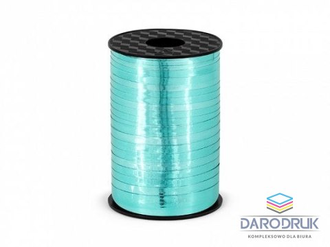 Partydeco Wstążka 5x225 [mm x m] turkusowa Partydeco (PRM5-083)