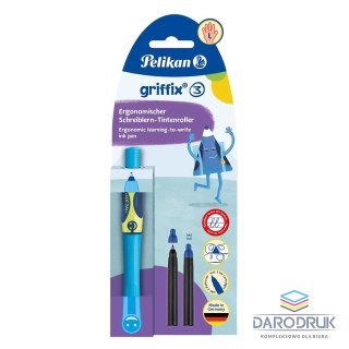 Pelikan Pióro kulkowe Dla Leworęcznych Griffix 820479 niebieskie wkład niebieskie Pelikan (400195785)