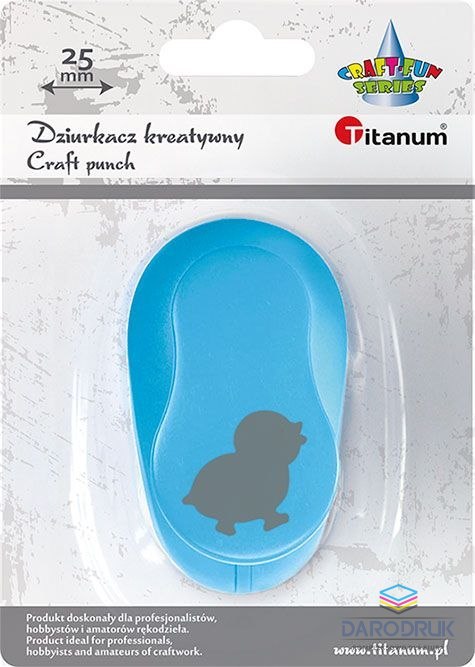 Titanum Dziurkacz ozdobny Craft-Fun Series 25mm kurczaczek Titanum (T-8810-74e)