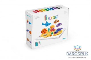 Tm Toys Masa plastyczna dla dzieci Hey Clay ocean mix Tm Toys (HCL18003CEE)