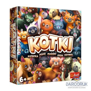 Trefl Gra edukacyjna Kotki Kotki Trefl (02081)