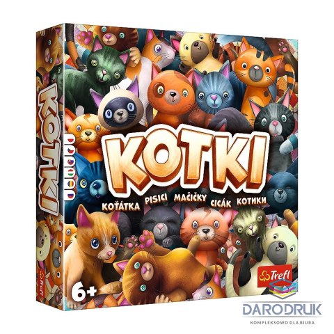 Trefl Gra edukacyjna Kotki Kotki Trefl (02081)