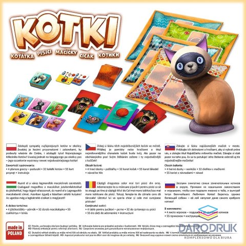 Trefl Gra edukacyjna Kotki Kotki Trefl (02081)