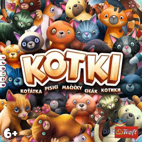 Trefl Gra edukacyjna Kotki Kotki Trefl (02081)