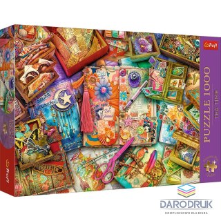 Trefl Puzzle Premium Plus Biurko dziennikarza 1000 el. Trefl (10849)