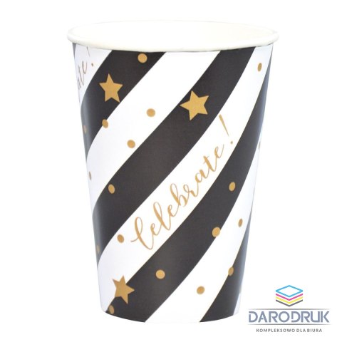 Arpex Kubek jednorazowy Celebrate papier 200ml Arpex (DC2428)
