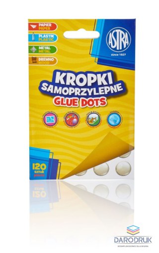 Astra Kropki kleju 120 szt Astra