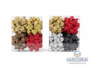 Farro Gwiazda ozdobna maxi brokat 12cm mix 8 szt Farro