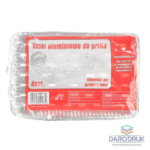 Gabi-Plast Tacka aluminiowa 5 szt 230mm x 340mm Gabi-Plast