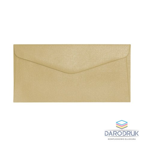 Galeria Papieru Koperta DL Millenium złota [mm:] 110x220 Galeria Papieru (280115) 10 sztuk
