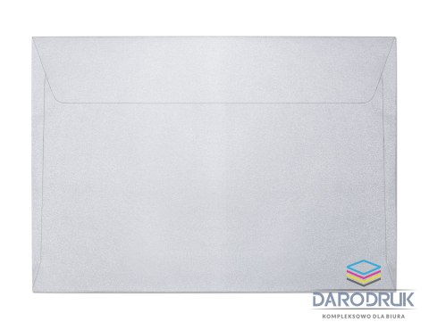 Galeria Papieru Koperta C5 c5 diamentowa biel srebrna [mm:] 162x229 Galeria Papieru (280616) 10 sztuk