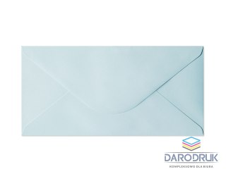 Galeria Papieru Koperta DL gładki niebieska Galeria Papieru (280128) 10 sztuk