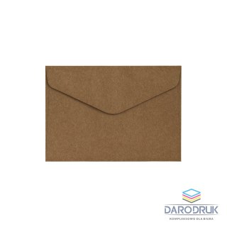 Galeria Papieru Koperta C6 gładki Nature brązowa Galeria Papieru (280243) 10 sztuk
