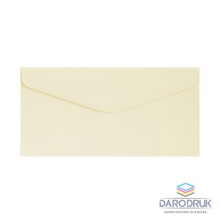 Galeria Papieru Koperta DL gładki ciemna kremowa Galeria Papieru (280130) 10 sztuk