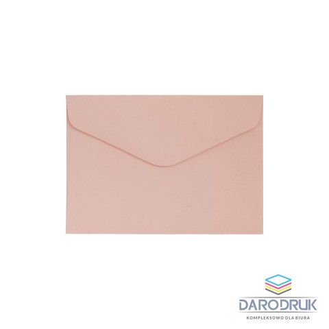Galeria Papieru Koperta C6 gładki satynowany pudrowy różowa Galeria Papieru (280235) 10 sztuk