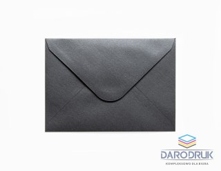 Galeria Papieru Koperta C6 pearl czarna Galeria Papieru (280277) 10 sztuk