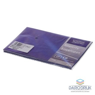 Galeria Papieru Koperta C6 pearl granatowa Galeria Papieru (280255) 10 sztuk