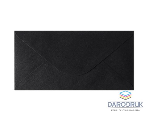 Galeria Papieru Koperta DL pearl czarny czarna Galeria Papieru (280177) 10 sztuk