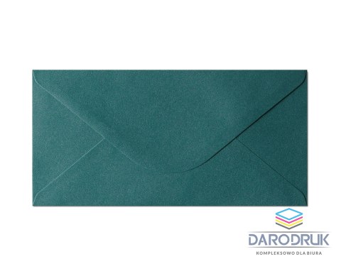 Galeria Papieru Koperta DL pearl zielony zielona Galeria Papieru (280144) 10 sztuk