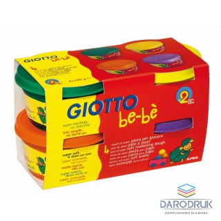 Giotto Ciastolina 4 kol. bebe 400g Giotto (464903)