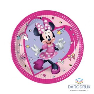 Godan Talerz jednorazowy Minnie papier śr. 200mm 8 szt Godan (94051)