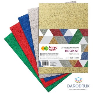 Happy Color Arkusz piankowy kolor: mix 5 ark. Happy Color (HA 7132 2030-MIX)