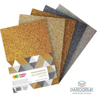 Happy Color Arkusz piankowy kolor: mix zielony 5 ark. [mm:] 210x297 Happy Color (HA 7132 2030-GL)
