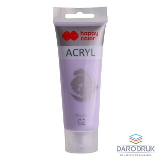 Happy Color Farba akrylowa Lawendowy kolor: lawendowy 75ml Happy Color (HA 7370 0075-62)