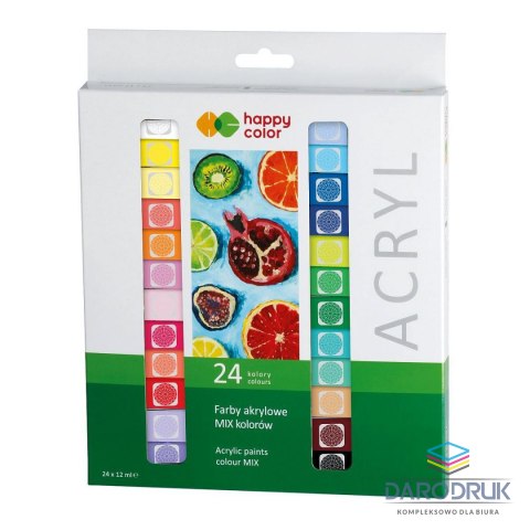 Happy Color Farba akrylowa kolor: mix 12ml Happy Color (HA 7370 0012-K24)