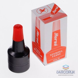 Horse Tusz do stempli kolor: czerwony 28ml Horse (140-1049)