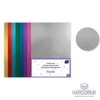 Interdruk Arkusz piankowy pianka dekoracyjna NC-012 kolor: mix 8 ark. Interdruk (IPIANC012)