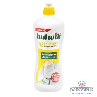 Ludwik Płyn do naczyń cytrynowy 900ml Ludwik