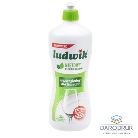 Ludwik Płyn do naczyń miętowy 900ml Ludwik