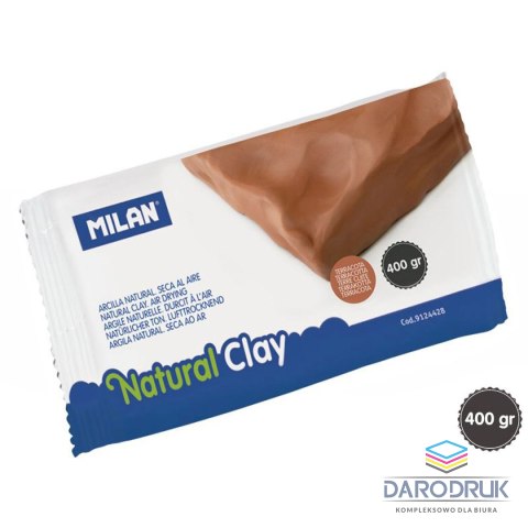 Milan Glinka Air-Dry brązowa 400g Milan (9124428)